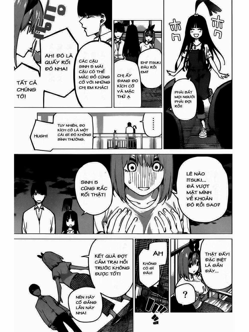 Truyện Tranh Nhà Có 5 Nàng Dâu - Gotoubun No Hanayome trang 6