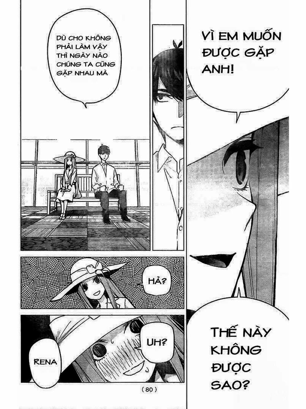 Truyện Tranh Nhà Có 5 Nàng Dâu - Gotoubun No Hanayome trang 6