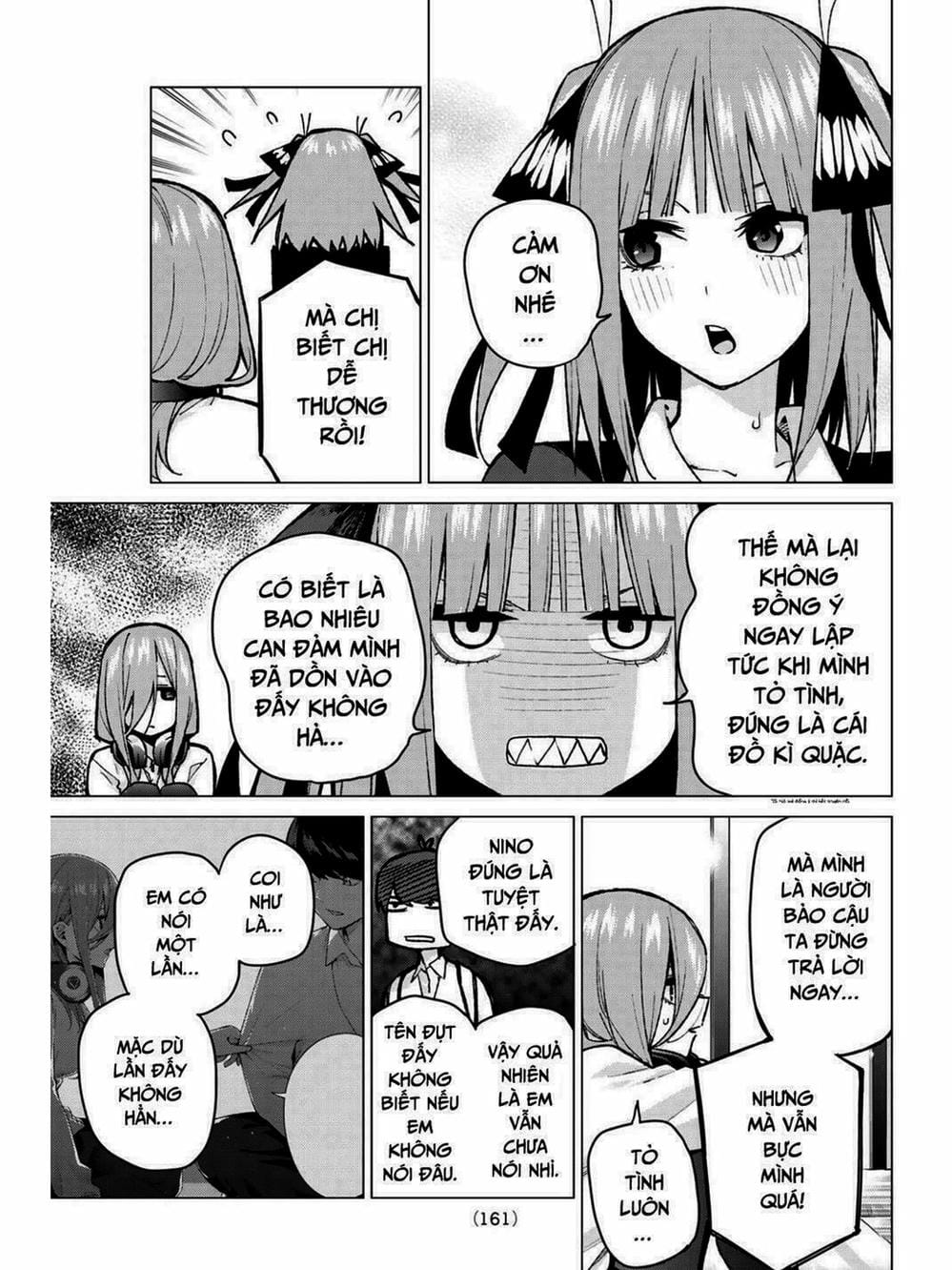 Truyện Tranh Nhà Có 5 Nàng Dâu - Gotoubun No Hanayome trang 6