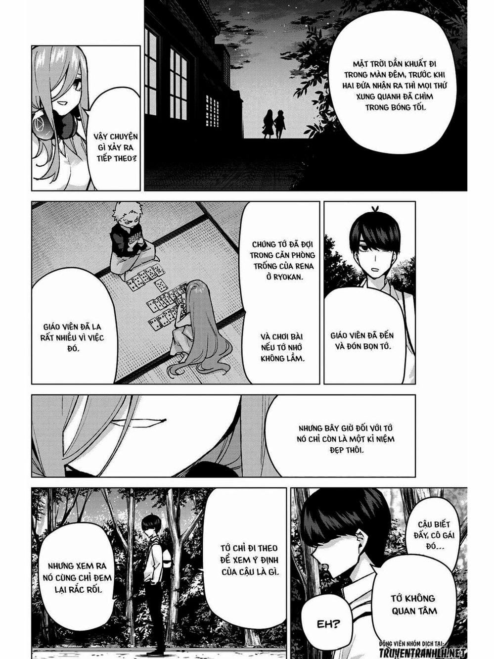 Truyện Tranh Nhà Có 5 Nàng Dâu - Gotoubun No Hanayome trang 6