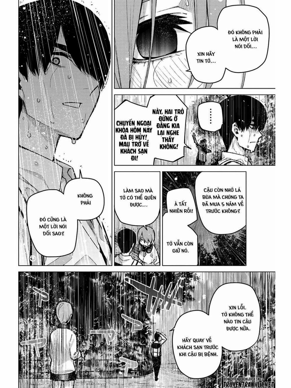 Truyện Tranh Nhà Có 5 Nàng Dâu - Gotoubun No Hanayome trang 6