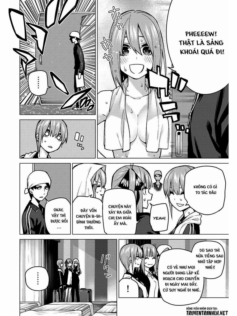 Truyện Tranh Nhà Có 5 Nàng Dâu - Gotoubun No Hanayome trang 6