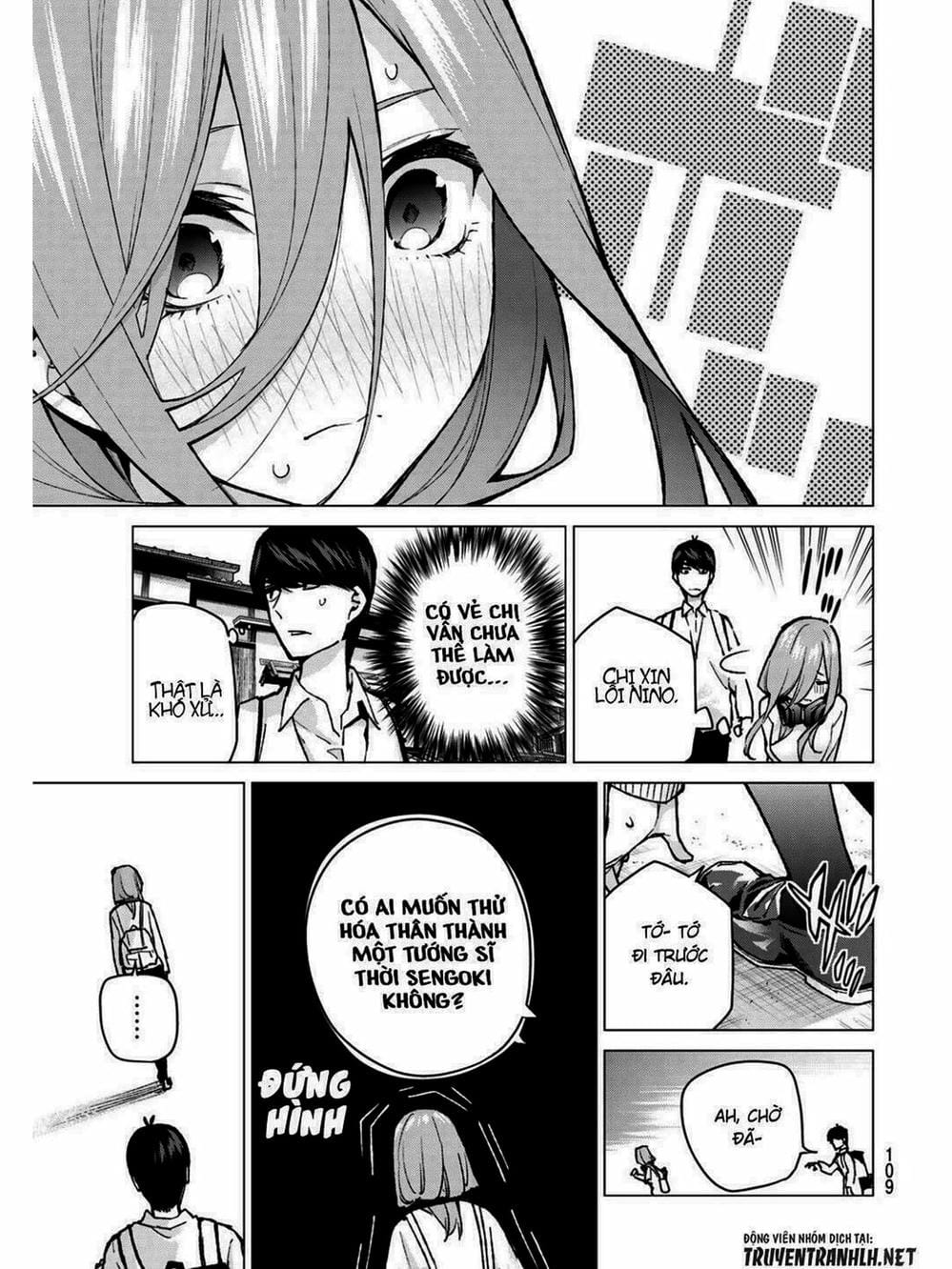 Truyện Tranh Nhà Có 5 Nàng Dâu - Gotoubun No Hanayome trang 6