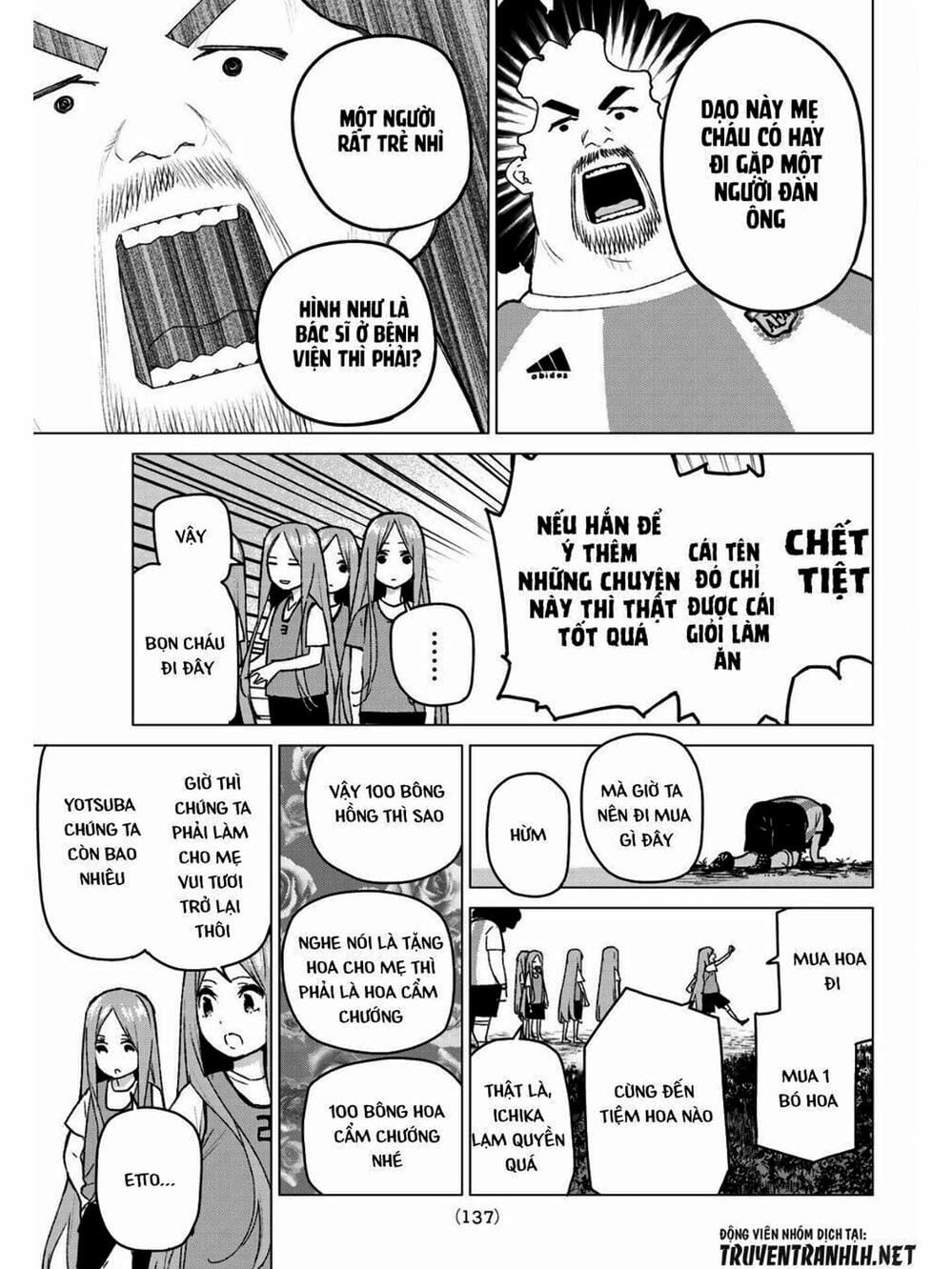 Truyện Tranh Nhà Có 5 Nàng Dâu - Gotoubun No Hanayome trang 6