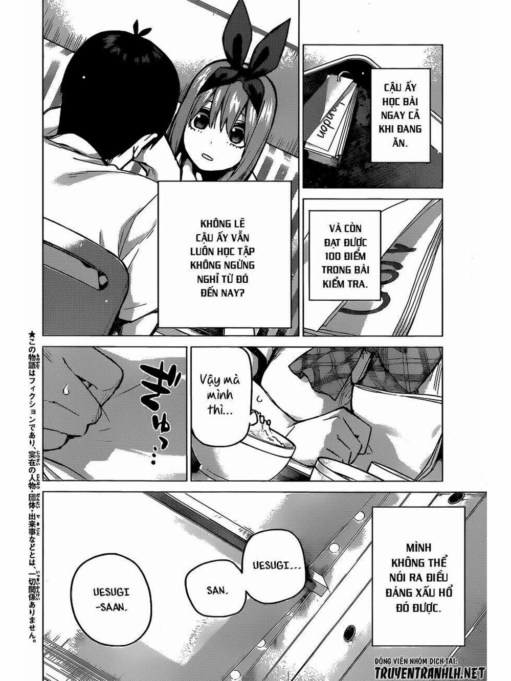 Truyện Tranh Nhà Có 5 Nàng Dâu - Gotoubun No Hanayome trang 6