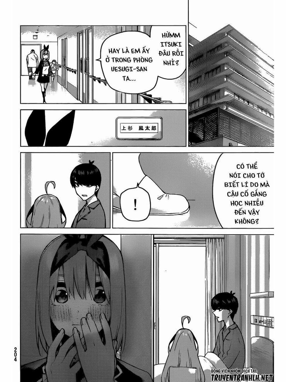 Truyện Tranh Nhà Có 5 Nàng Dâu - Gotoubun No Hanayome trang 6