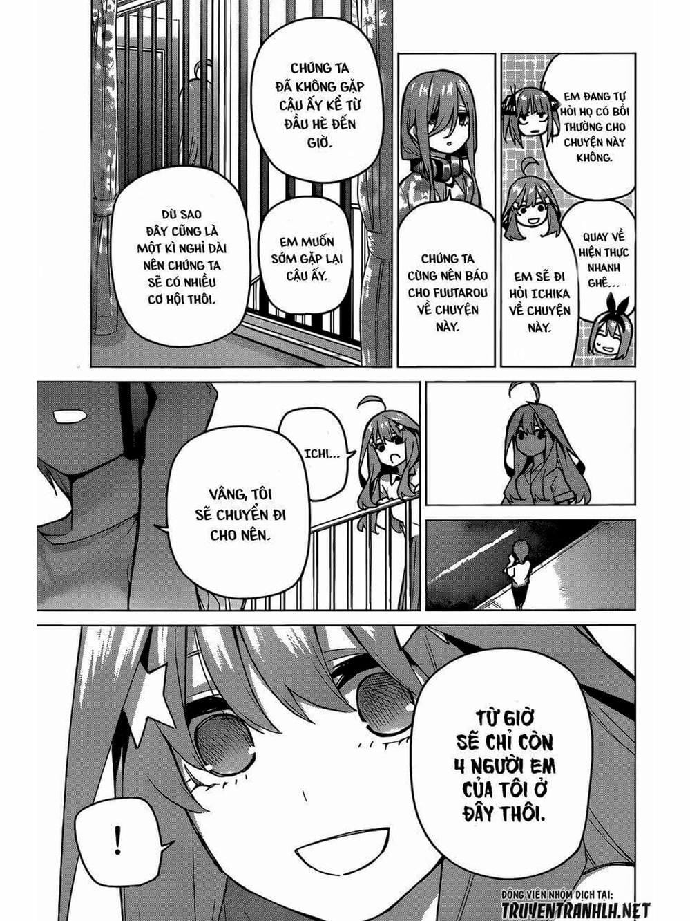 Truyện Tranh Nhà Có 5 Nàng Dâu - Gotoubun No Hanayome trang 6