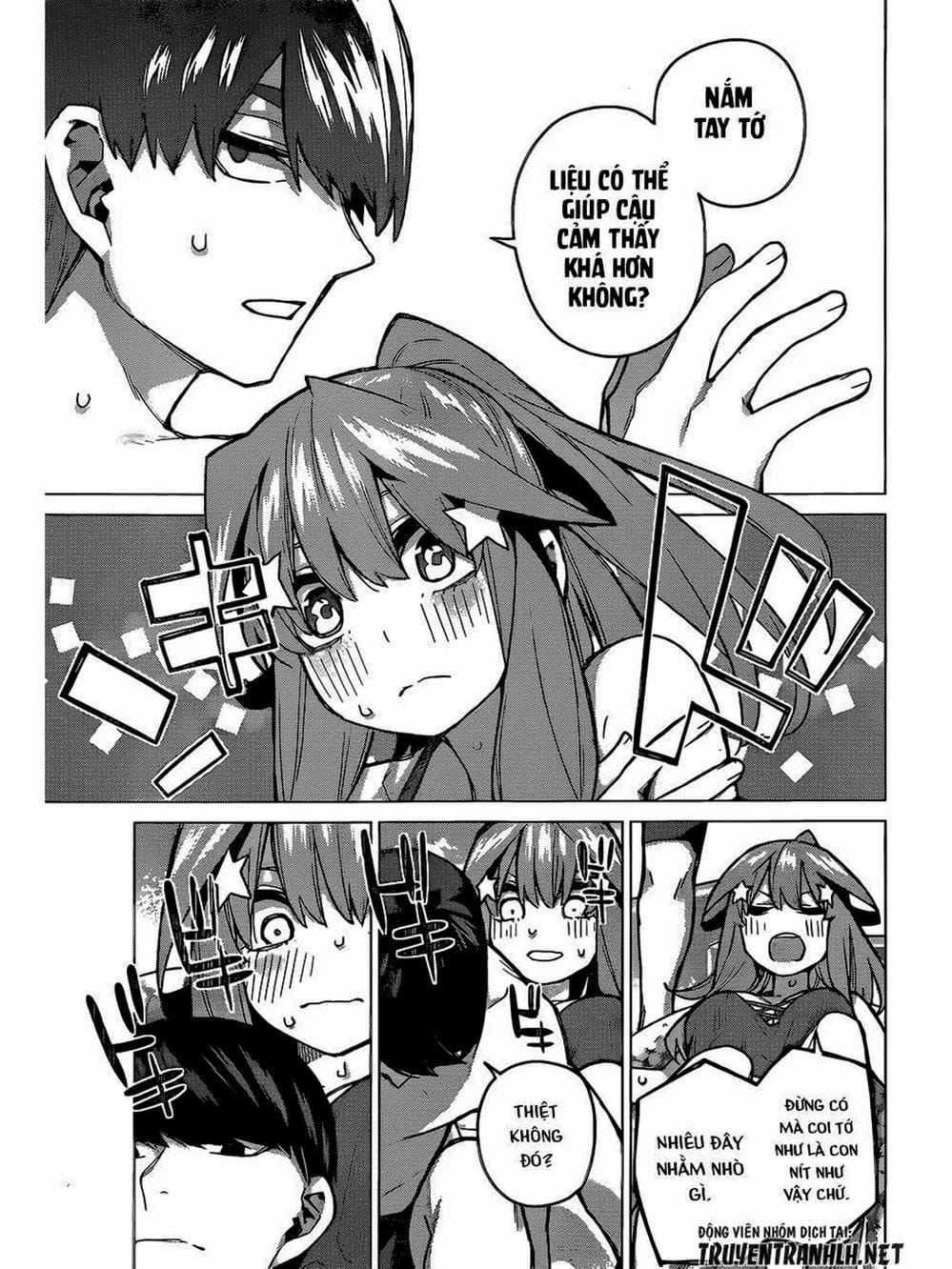 Truyện Tranh Nhà Có 5 Nàng Dâu - Gotoubun No Hanayome trang 6