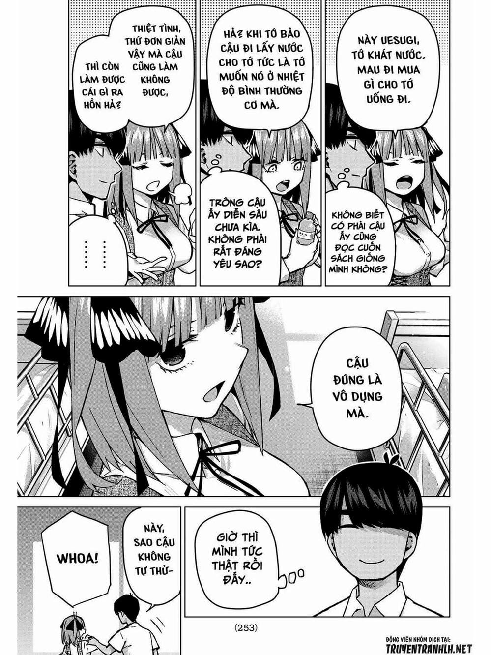 Truyện Tranh Nhà Có 5 Nàng Dâu - Gotoubun No Hanayome trang 6