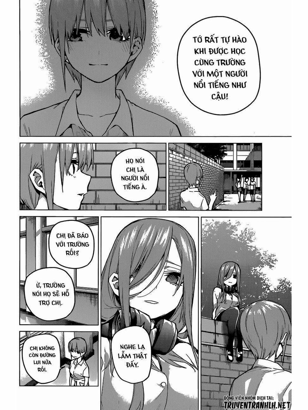 Truyện Tranh Nhà Có 5 Nàng Dâu - Gotoubun No Hanayome trang 6