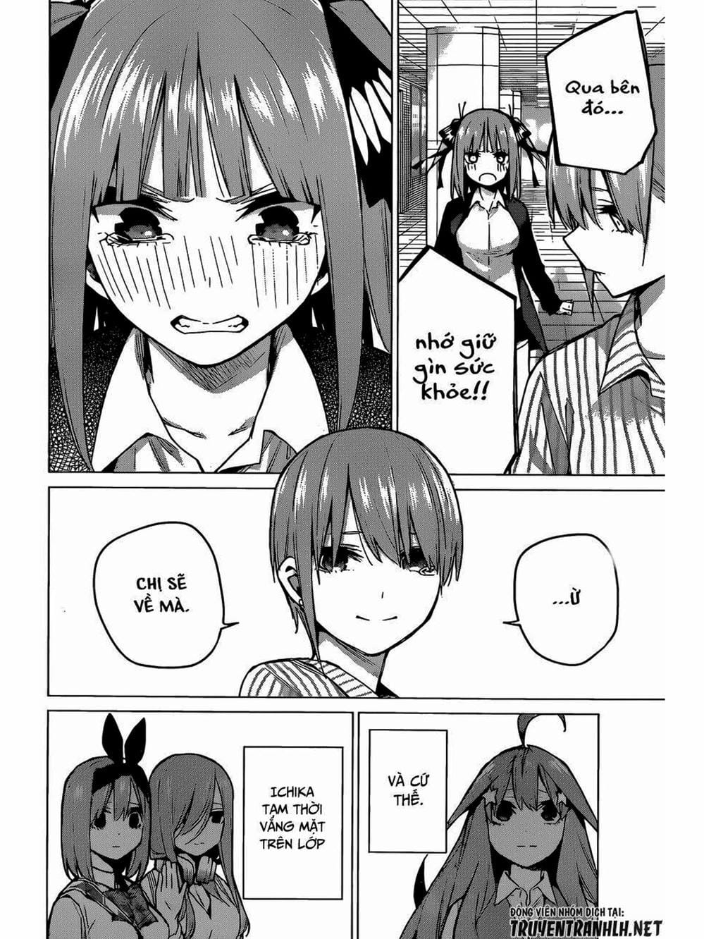 Truyện Tranh Nhà Có 5 Nàng Dâu - Gotoubun No Hanayome trang 6