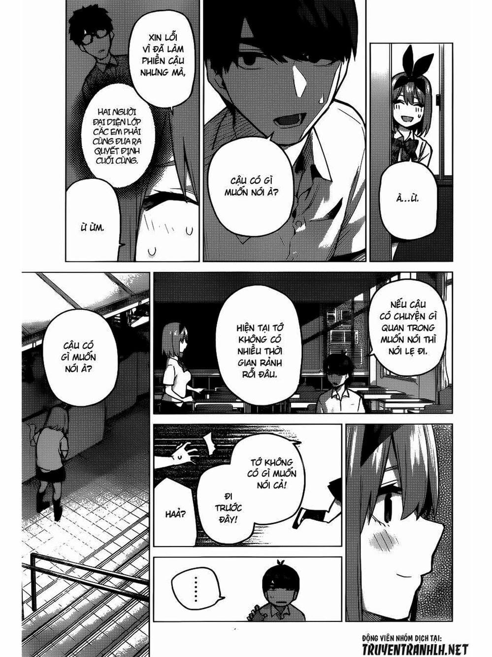 Truyện Tranh Nhà Có 5 Nàng Dâu - Gotoubun No Hanayome trang 6