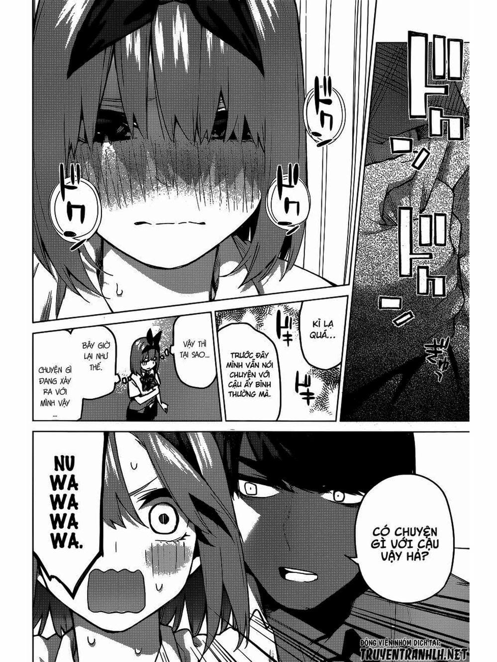 Truyện Tranh Nhà Có 5 Nàng Dâu - Gotoubun No Hanayome trang 6