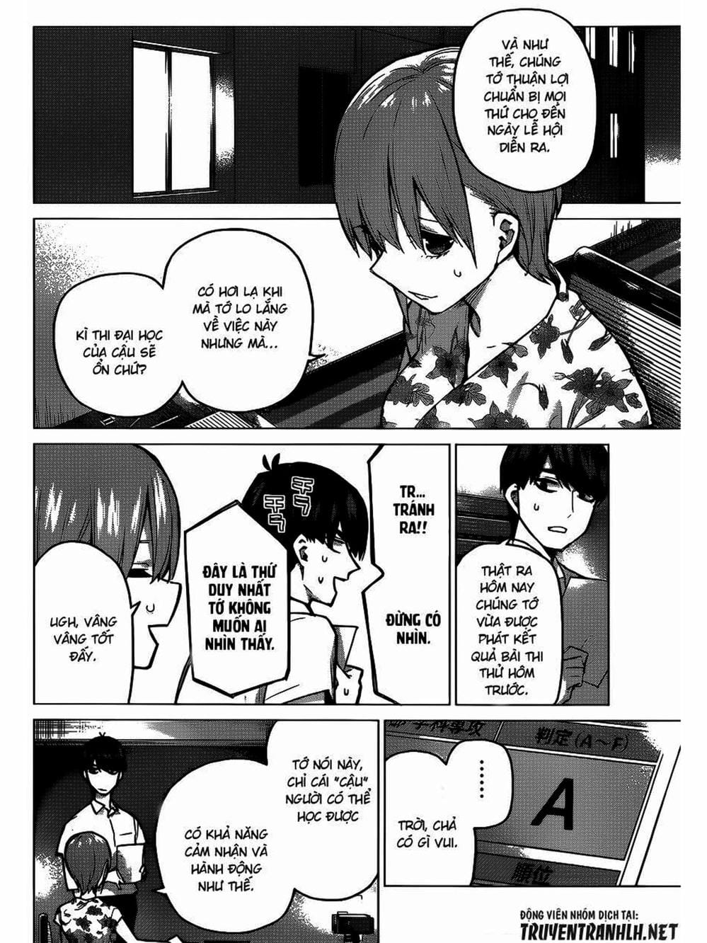 Truyện Tranh Nhà Có 5 Nàng Dâu - Gotoubun No Hanayome trang 6