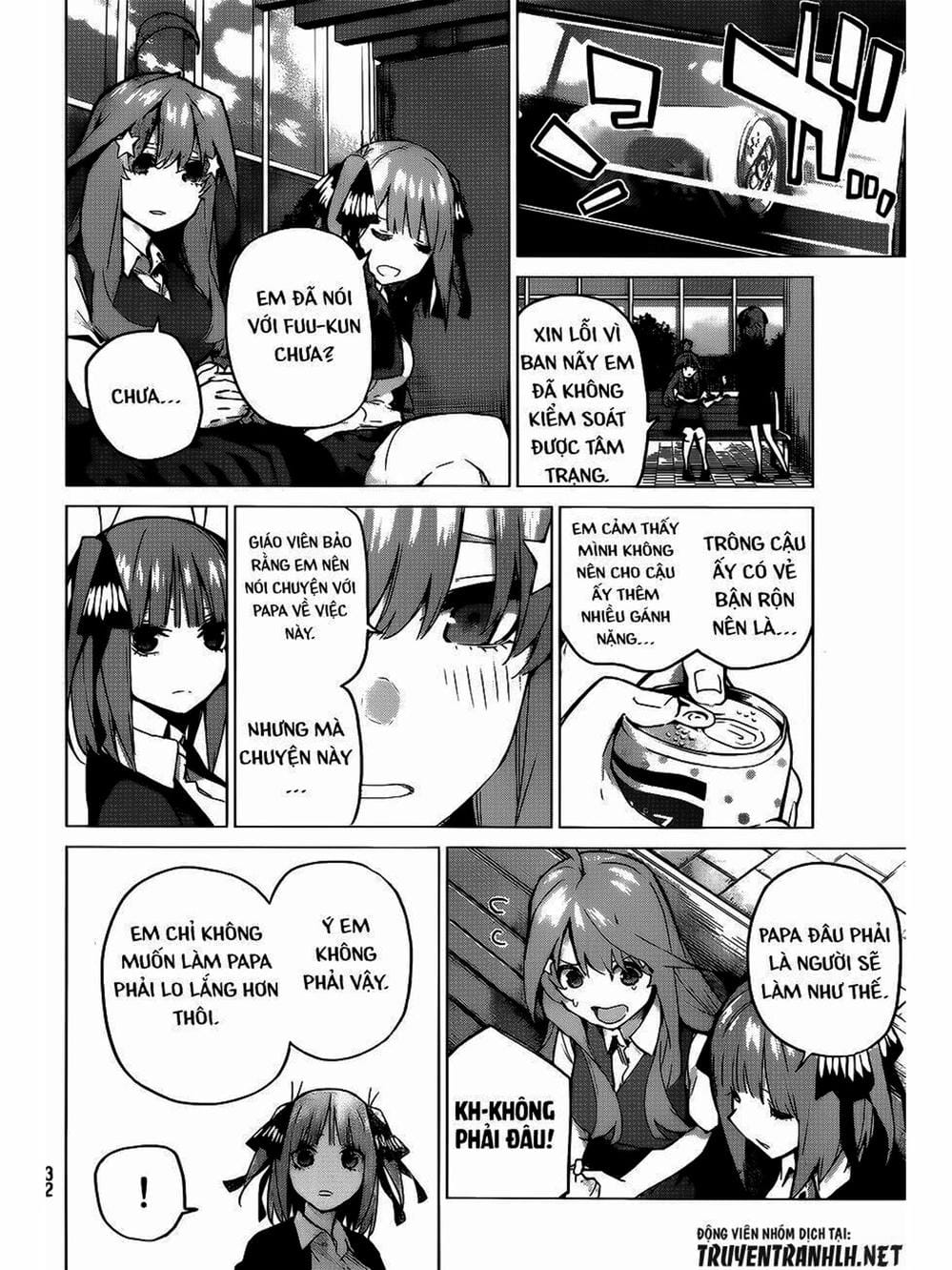 Truyện Tranh Nhà Có 5 Nàng Dâu - Gotoubun No Hanayome trang 6