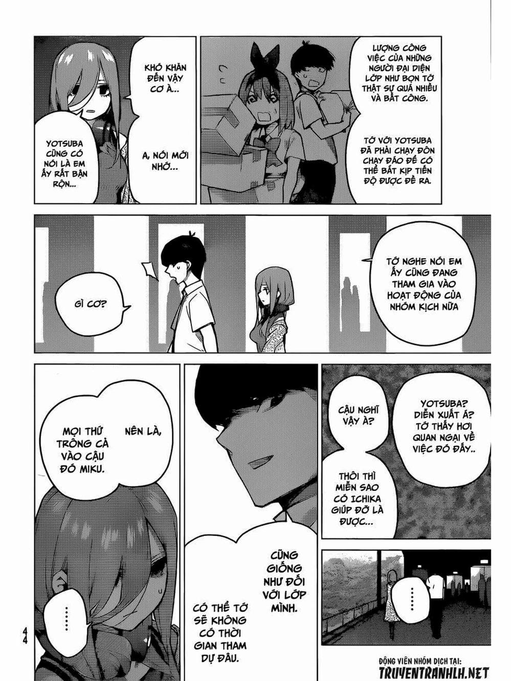 Truyện Tranh Nhà Có 5 Nàng Dâu - Gotoubun No Hanayome trang 6