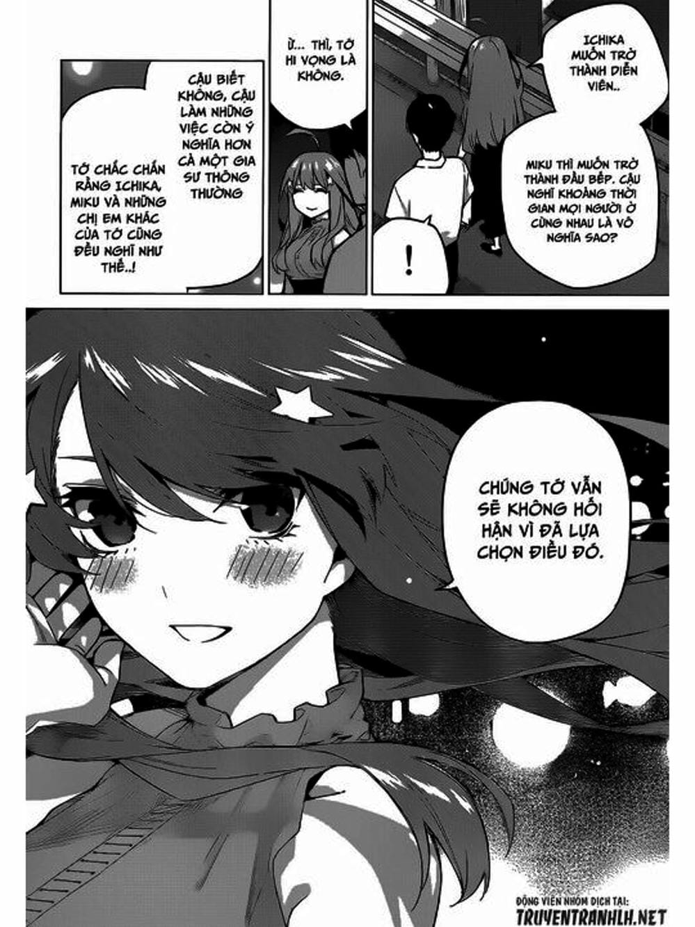 Truyện Tranh Nhà Có 5 Nàng Dâu - Gotoubun No Hanayome trang 6