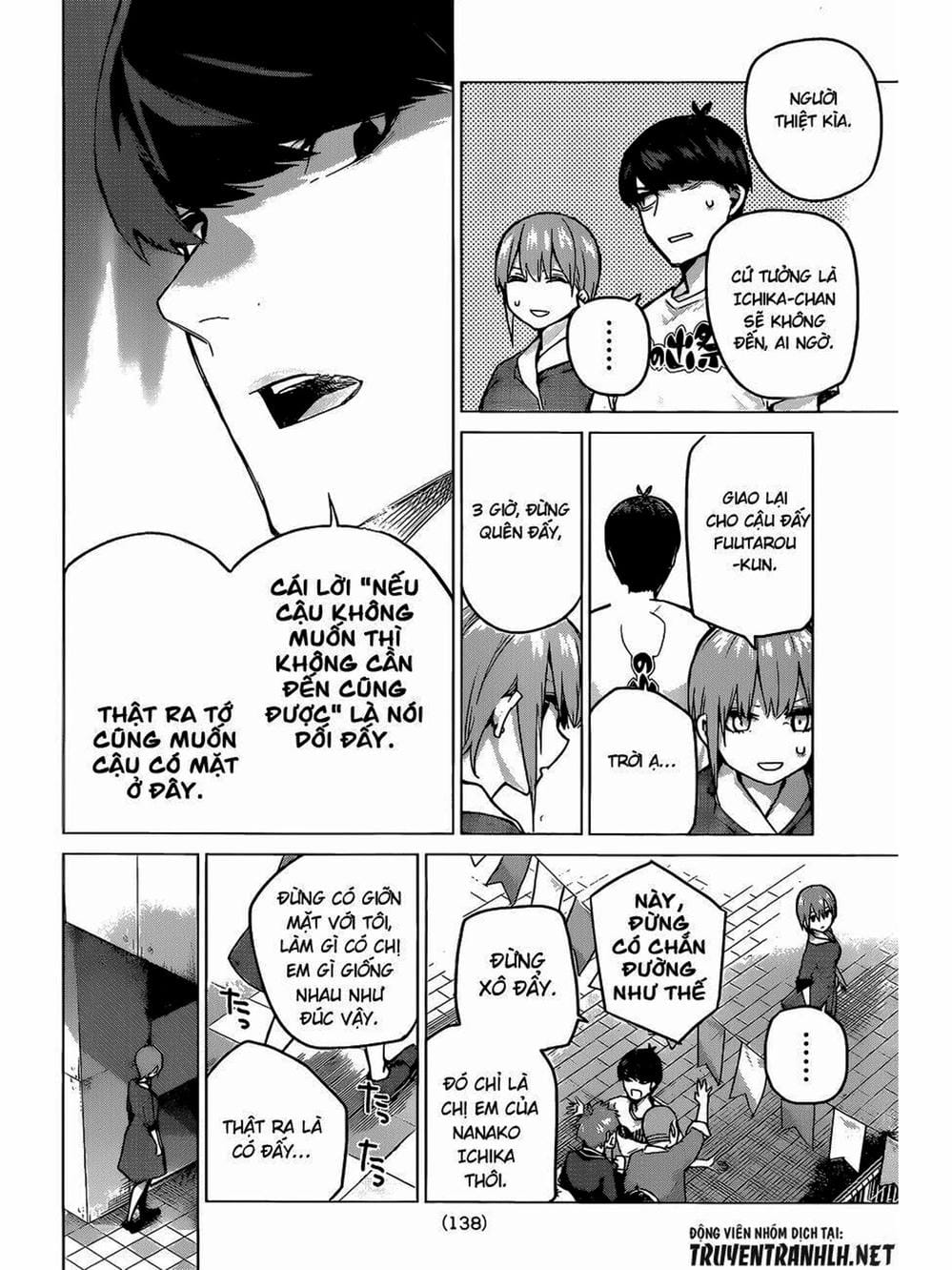 Truyện Tranh Nhà Có 5 Nàng Dâu - Gotoubun No Hanayome trang 6