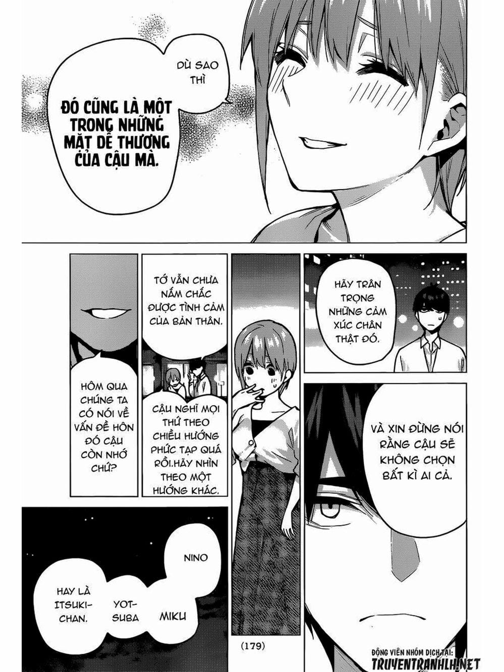 Truyện Tranh Nhà Có 5 Nàng Dâu - Gotoubun No Hanayome trang 6