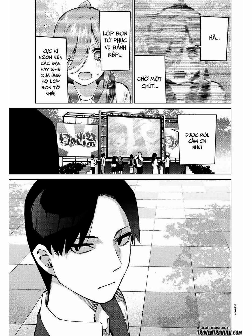 Truyện Tranh Nhà Có 5 Nàng Dâu - Gotoubun No Hanayome trang 6