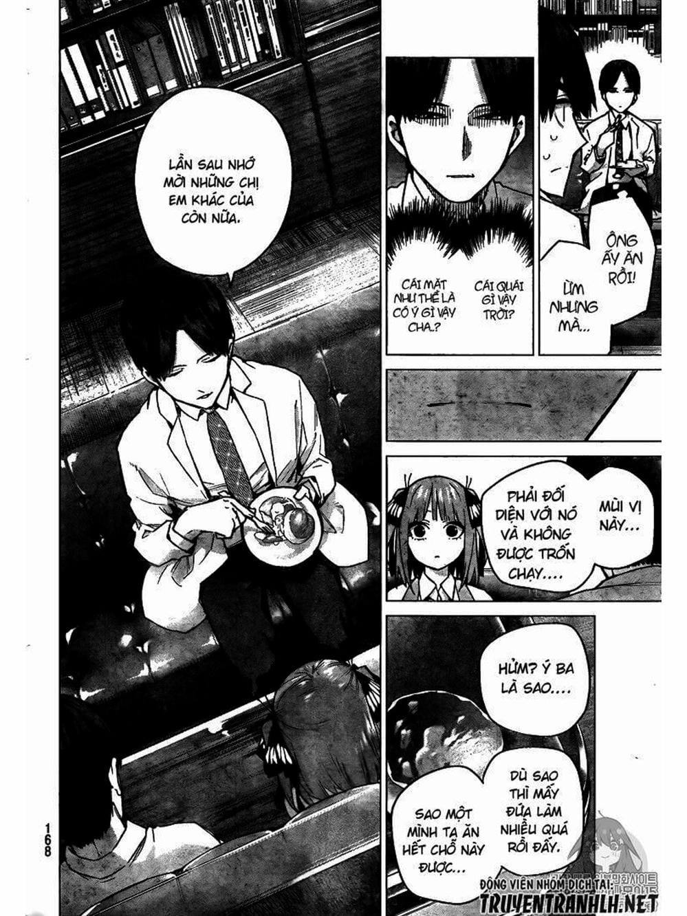 Truyện Tranh Nhà Có 5 Nàng Dâu - Gotoubun No Hanayome trang 6