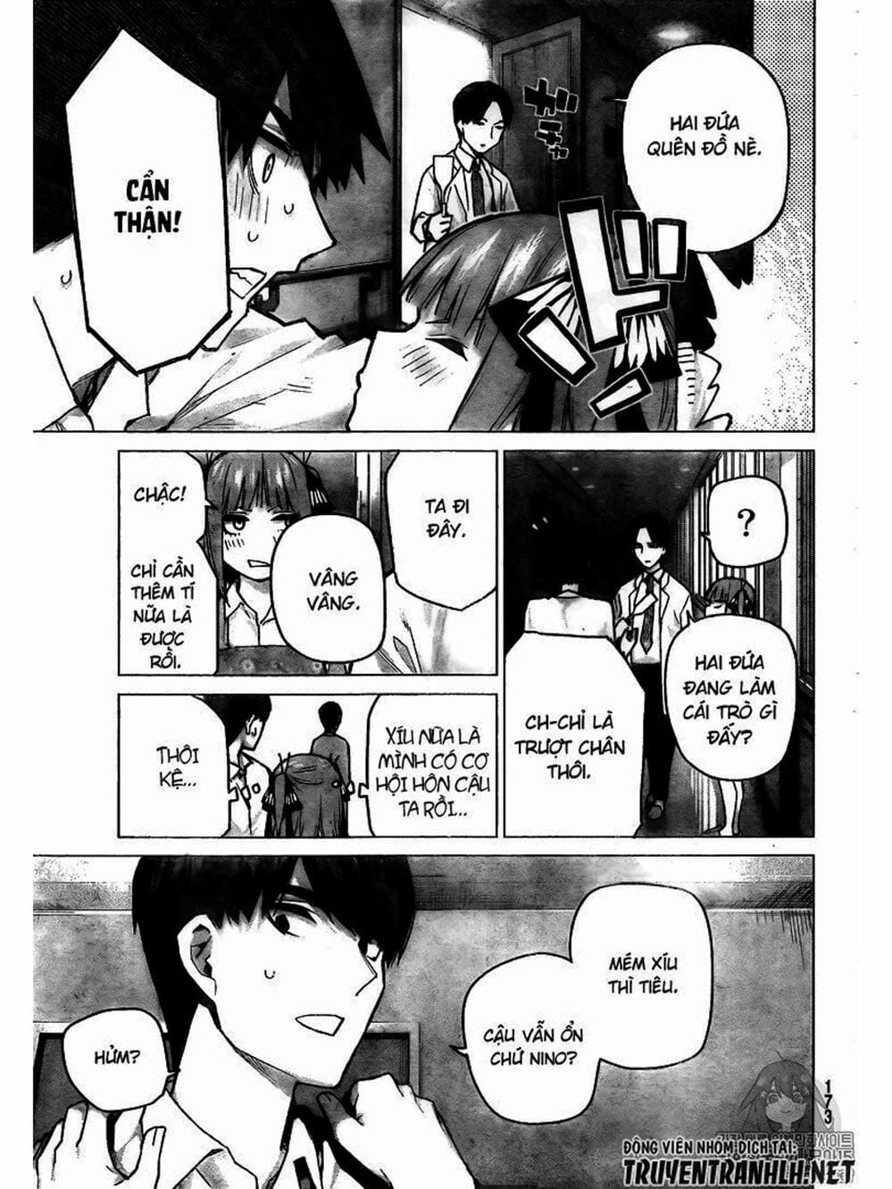 Truyện Tranh Nhà Có 5 Nàng Dâu - Gotoubun No Hanayome trang 6