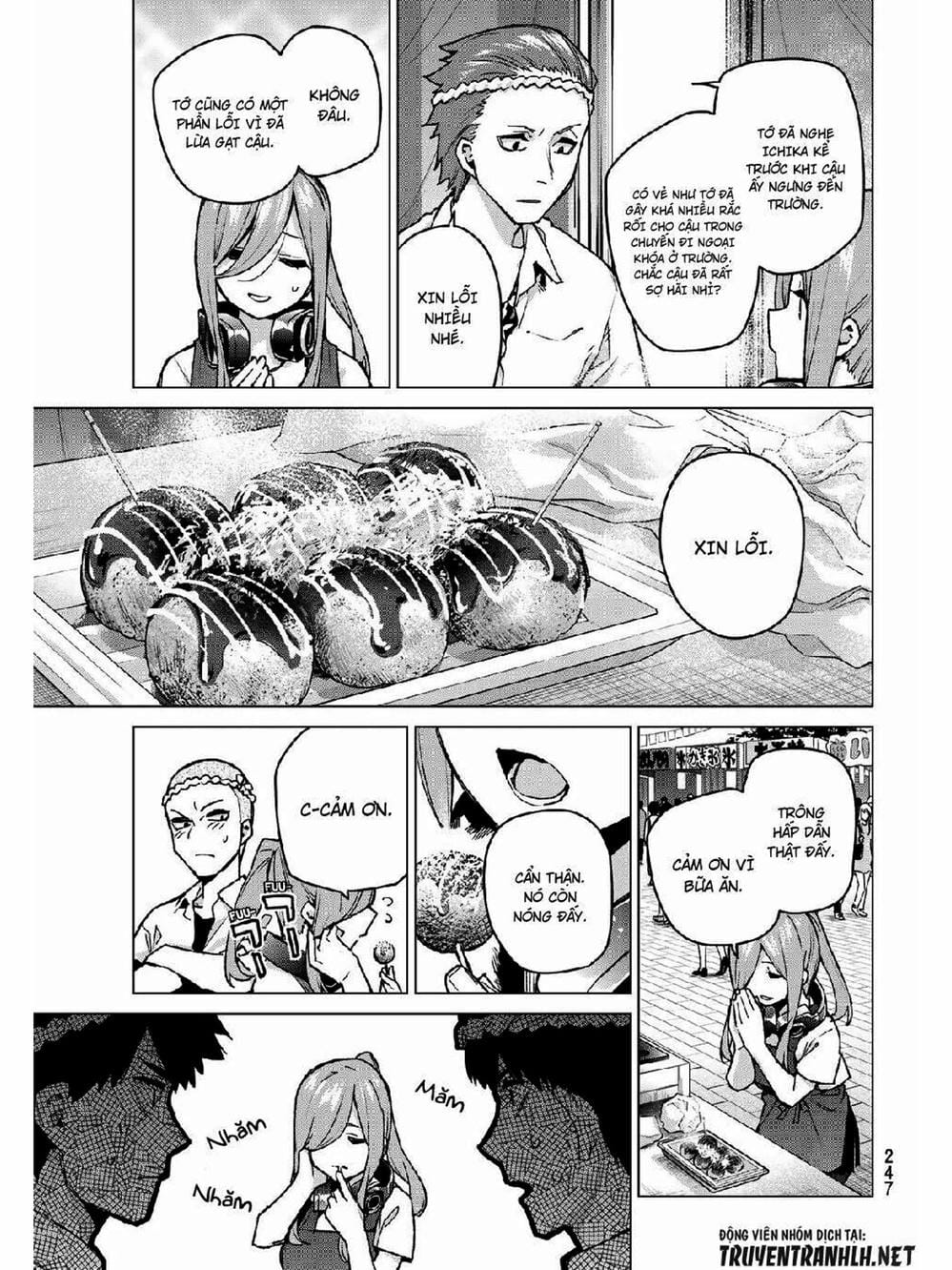 Truyện Tranh Nhà Có 5 Nàng Dâu - Gotoubun No Hanayome trang 6