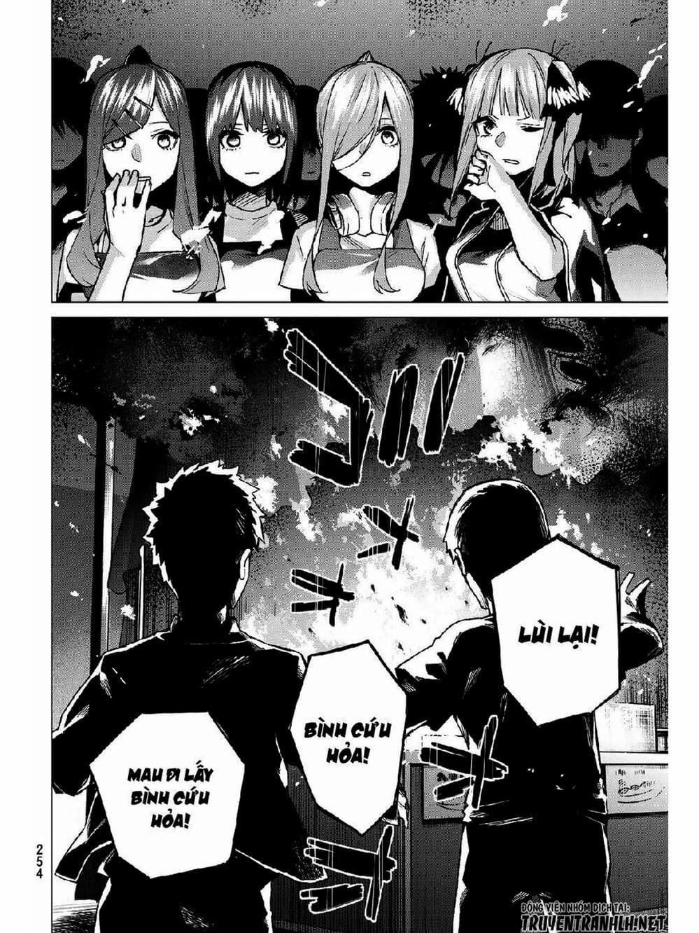 Truyện Tranh Nhà Có 5 Nàng Dâu - Gotoubun No Hanayome trang 6