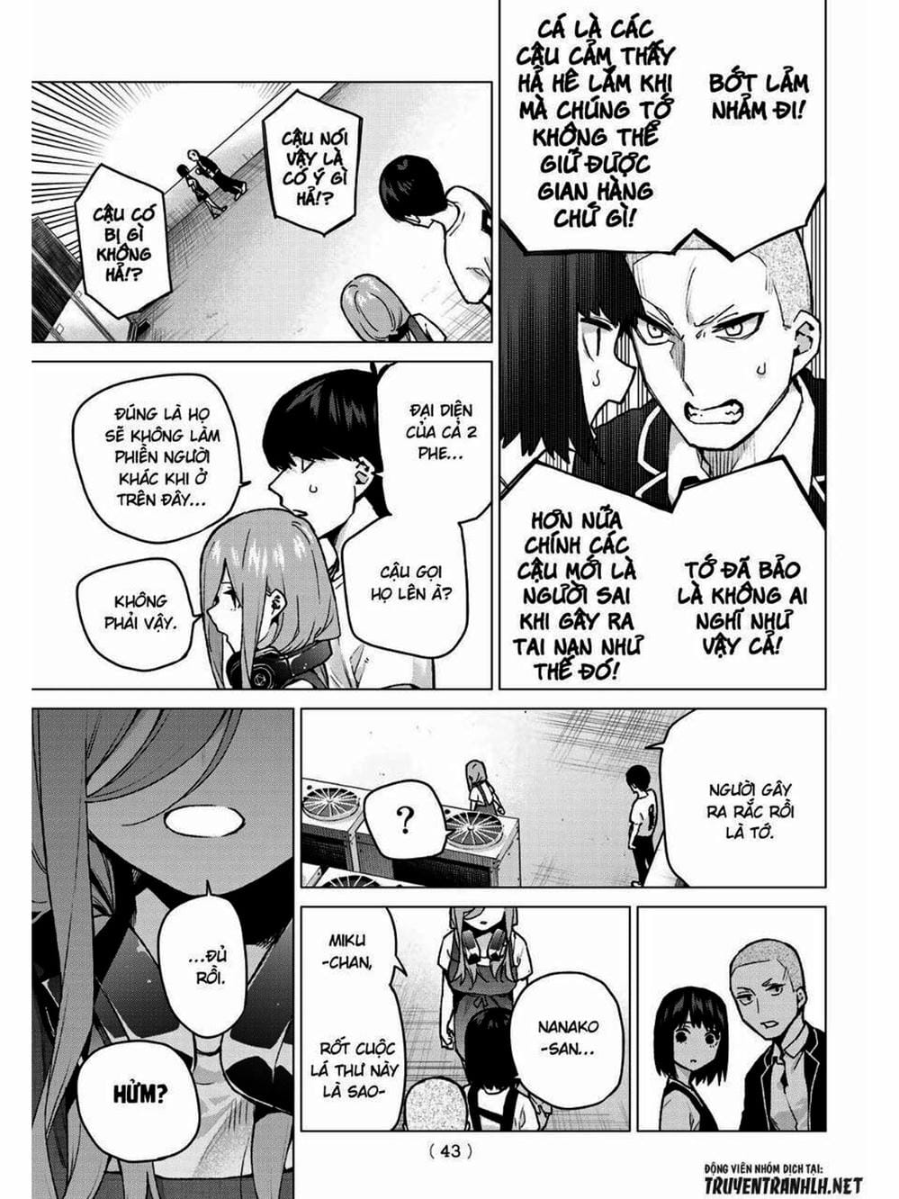 Truyện Tranh Nhà Có 5 Nàng Dâu - Gotoubun No Hanayome trang 6