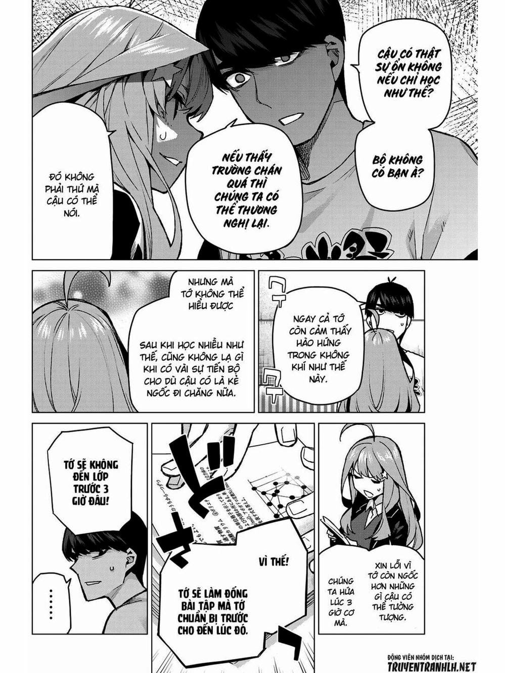 Truyện Tranh Nhà Có 5 Nàng Dâu - Gotoubun No Hanayome trang 6