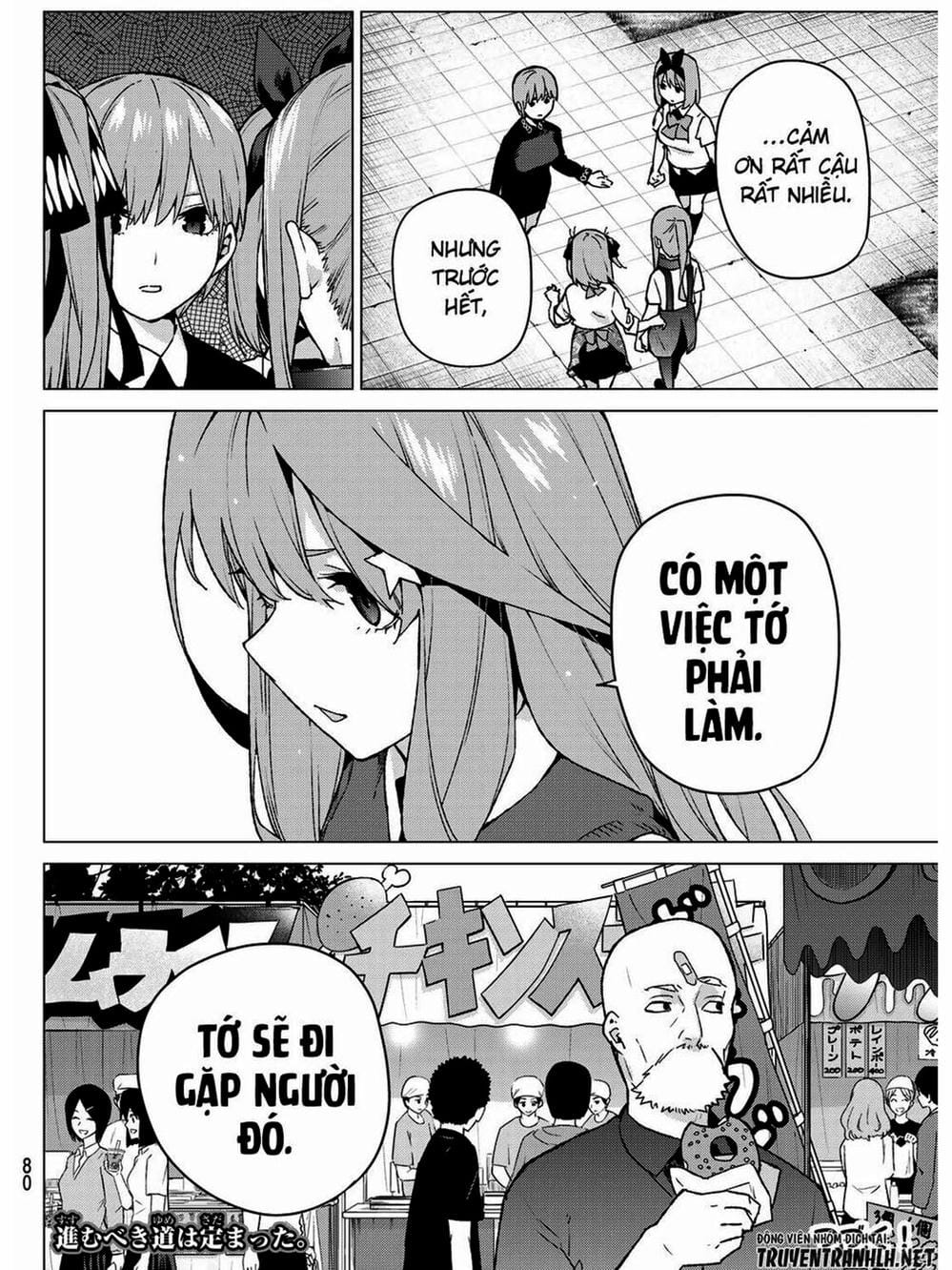 Truyện Tranh Nhà Có 5 Nàng Dâu - Gotoubun No Hanayome trang 6