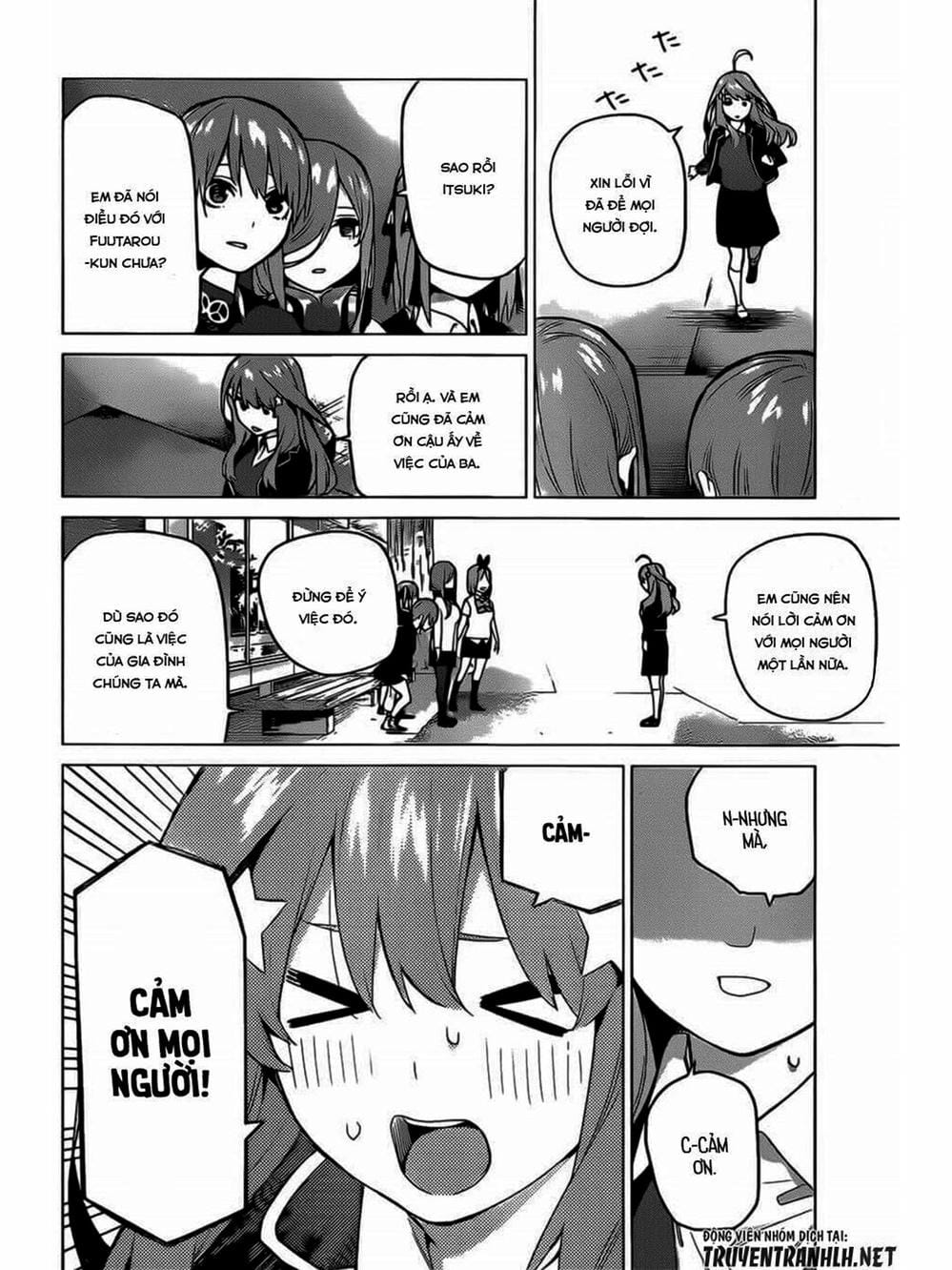 Truyện Tranh Nhà Có 5 Nàng Dâu - Gotoubun No Hanayome trang 6