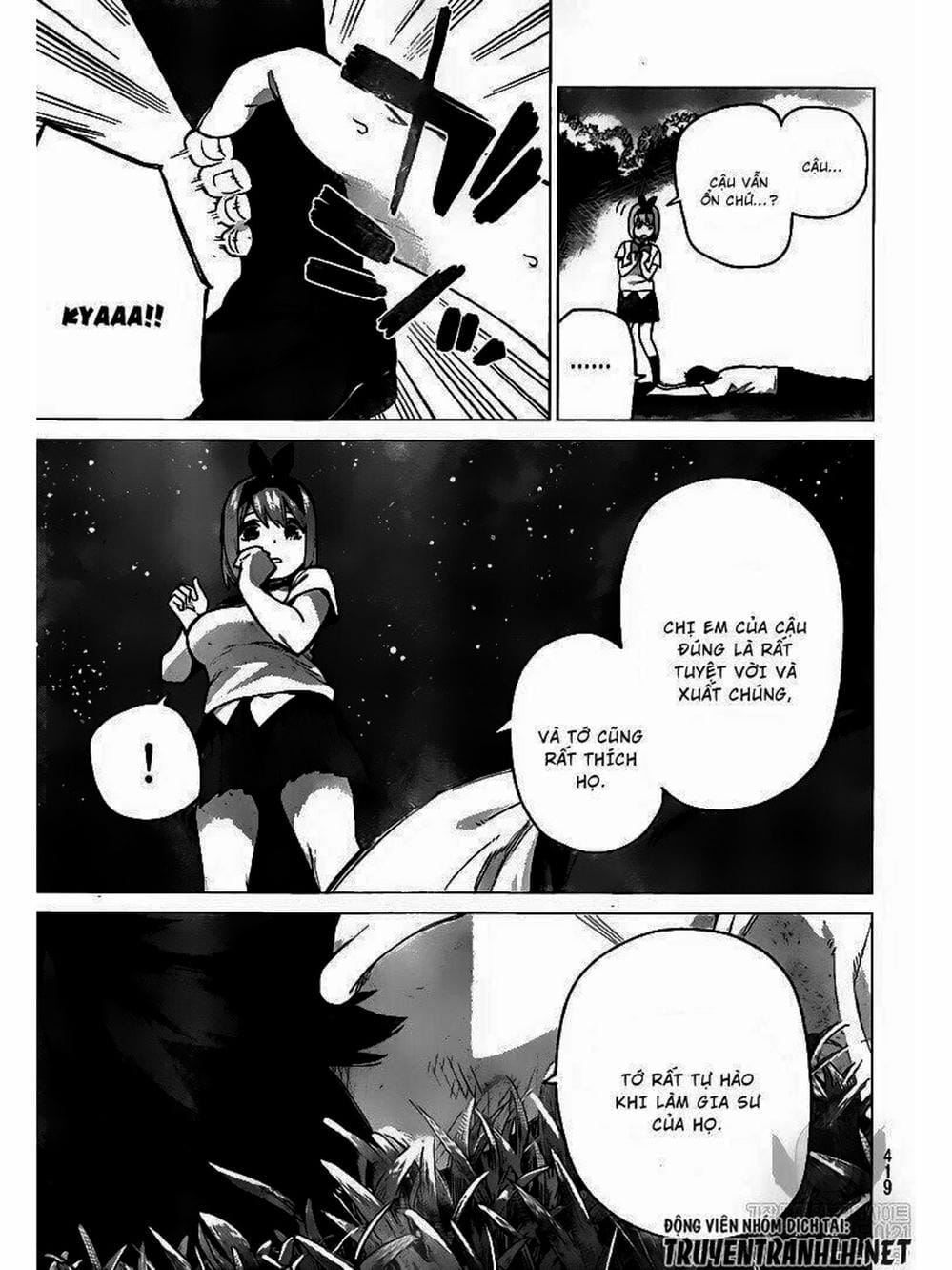 Truyện Tranh Nhà Có 5 Nàng Dâu - Gotoubun No Hanayome trang 6