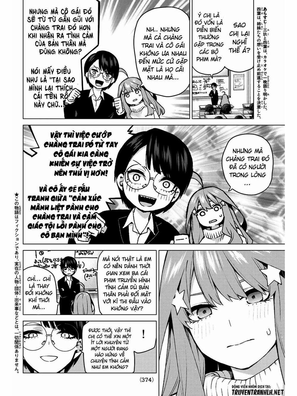 Truyện Tranh Nhà Có 5 Nàng Dâu - Gotoubun No Hanayome trang 6