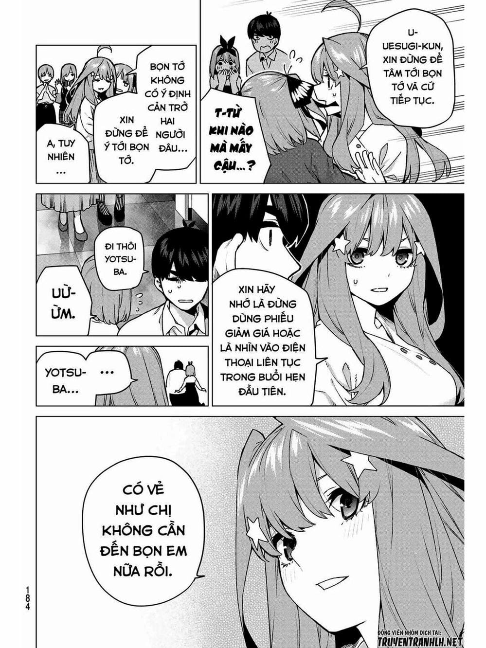 Truyện Tranh Nhà Có 5 Nàng Dâu - Gotoubun No Hanayome trang 6