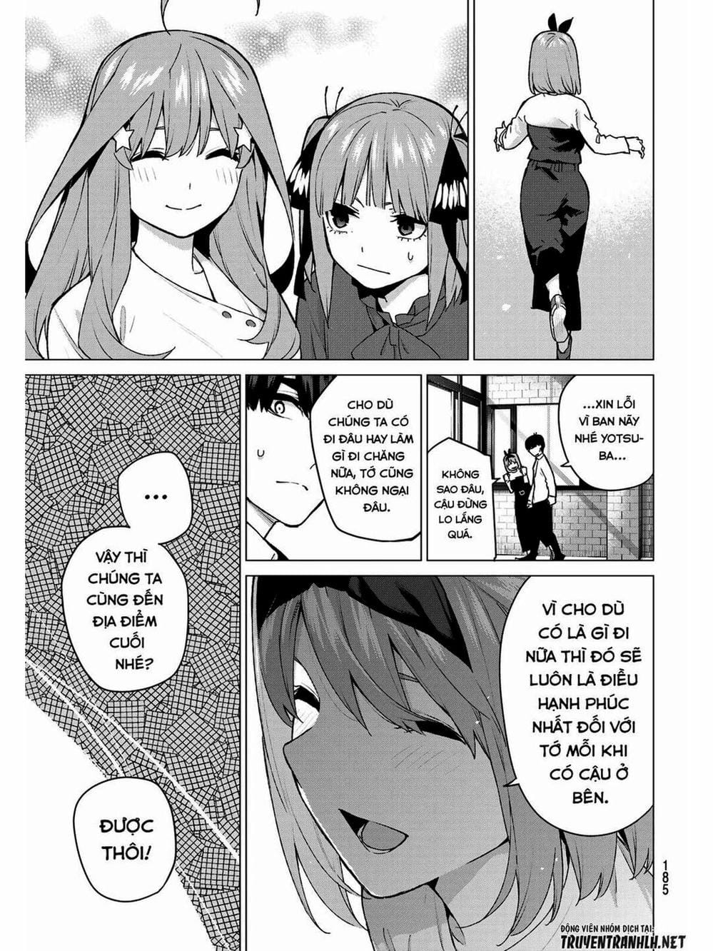 Truyện Tranh Nhà Có 5 Nàng Dâu - Gotoubun No Hanayome trang 6