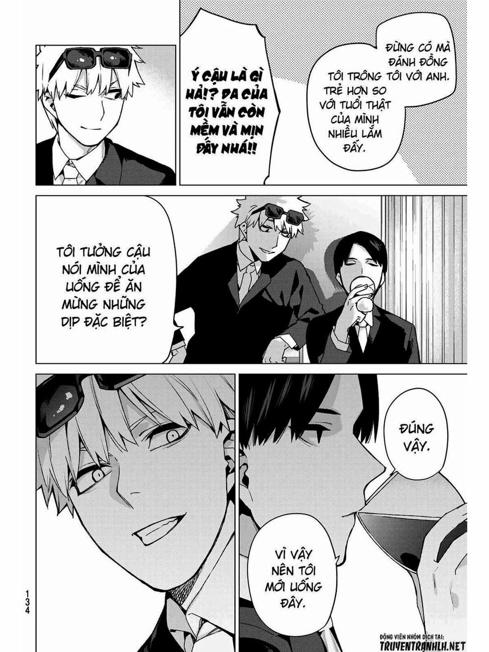 Truyện Tranh Nhà Có 5 Nàng Dâu - Gotoubun No Hanayome trang 6