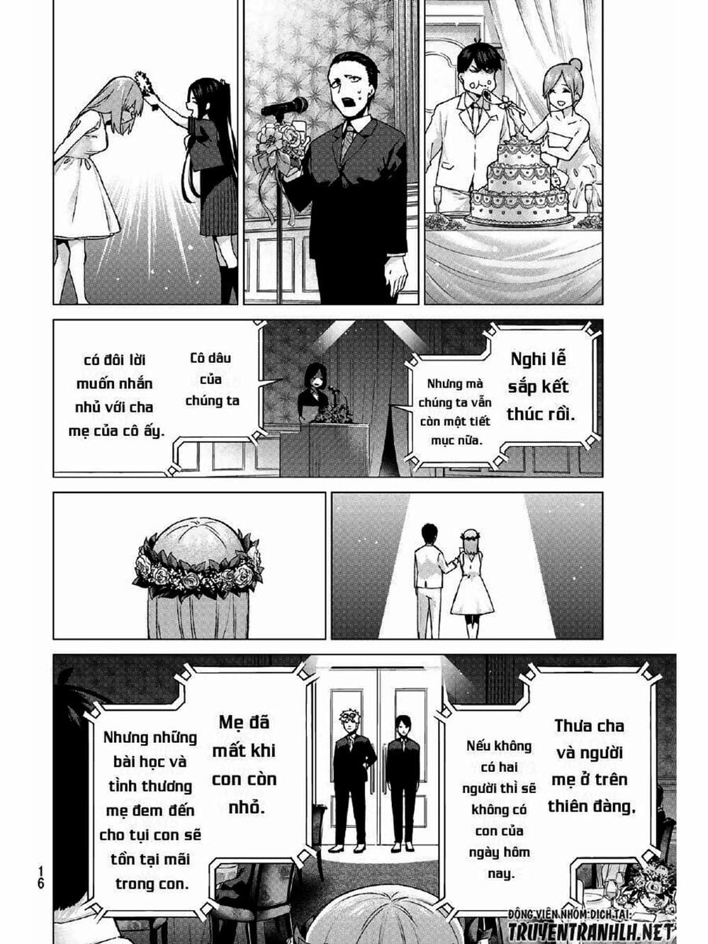 Truyện Tranh Nhà Có 5 Nàng Dâu - Gotoubun No Hanayome trang 6