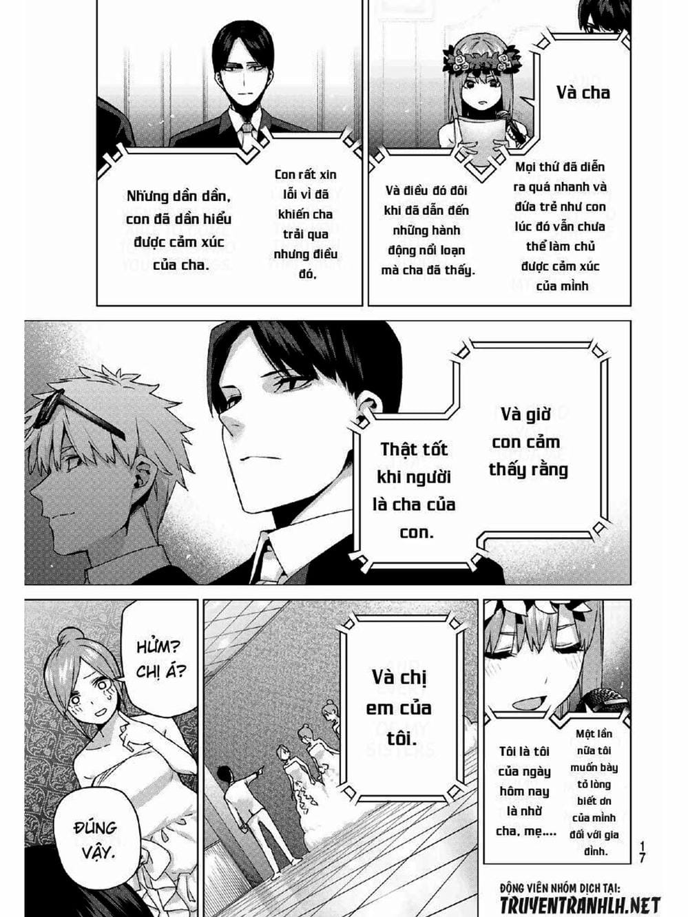 Truyện Tranh Nhà Có 5 Nàng Dâu - Gotoubun No Hanayome trang 6