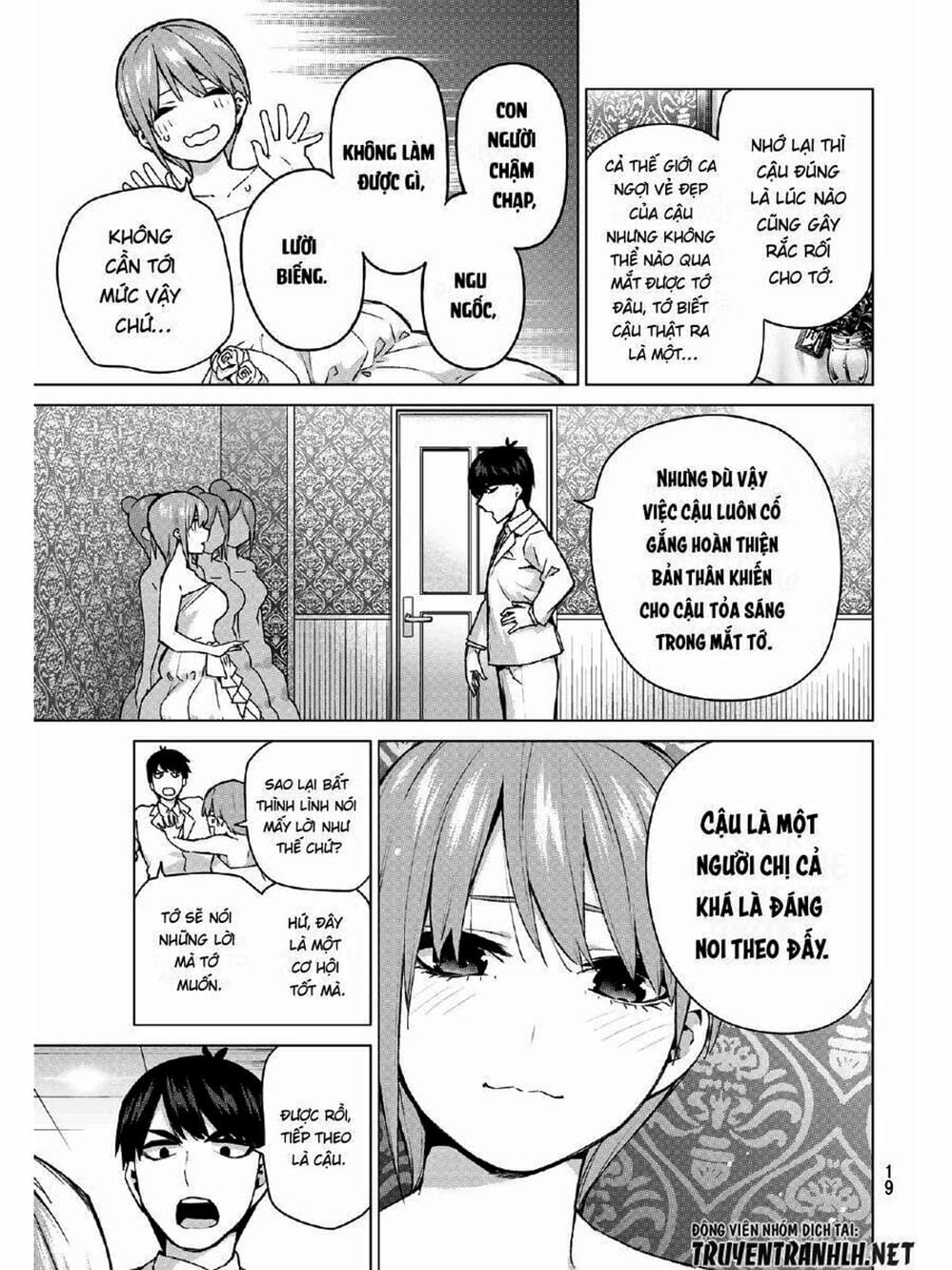 Truyện Tranh Nhà Có 5 Nàng Dâu - Gotoubun No Hanayome trang 6