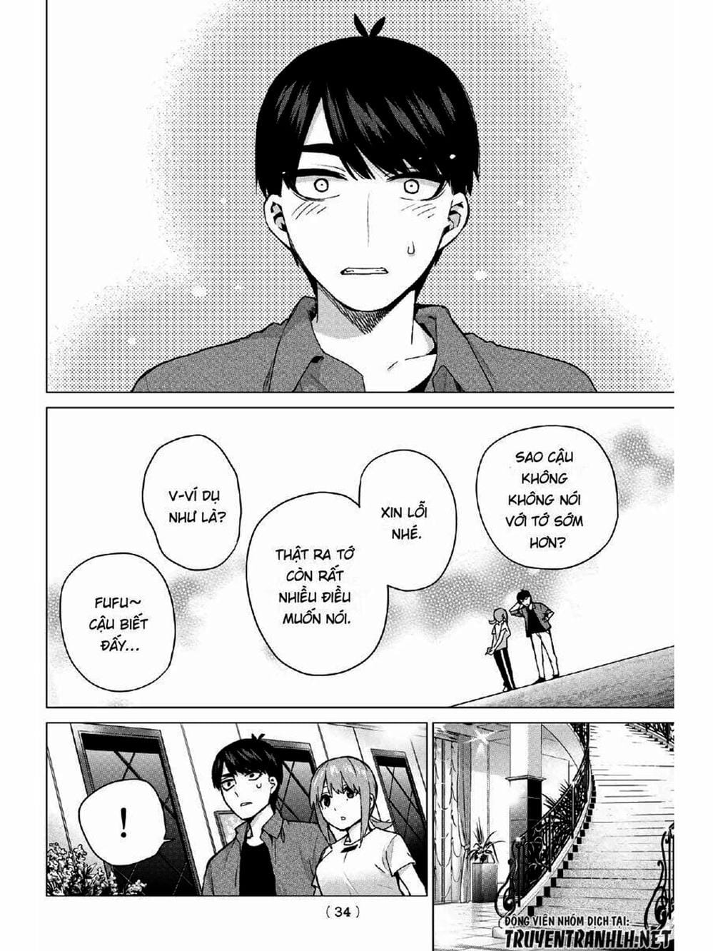 Truyện Tranh Nhà Có 5 Nàng Dâu - Gotoubun No Hanayome trang 6