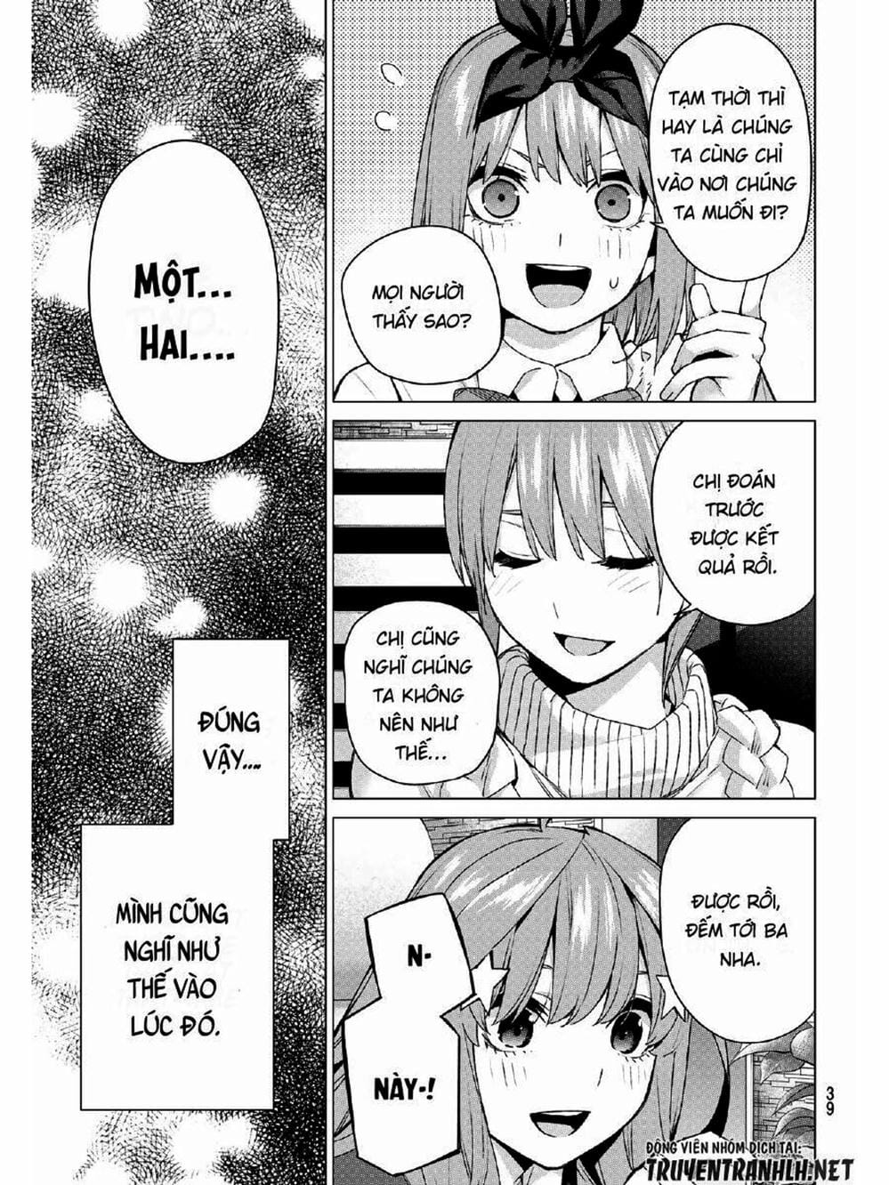 Truyện Tranh Nhà Có 5 Nàng Dâu - Gotoubun No Hanayome trang 6