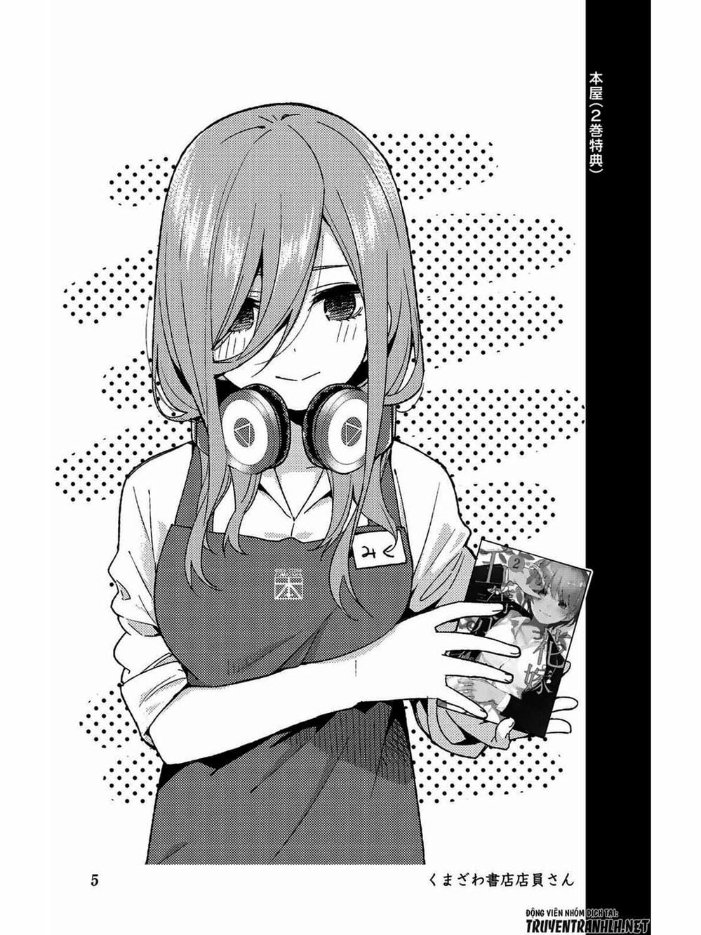 Truyện Tranh Nhà Có 5 Nàng Dâu - Gotoubun No Hanayome trang 6