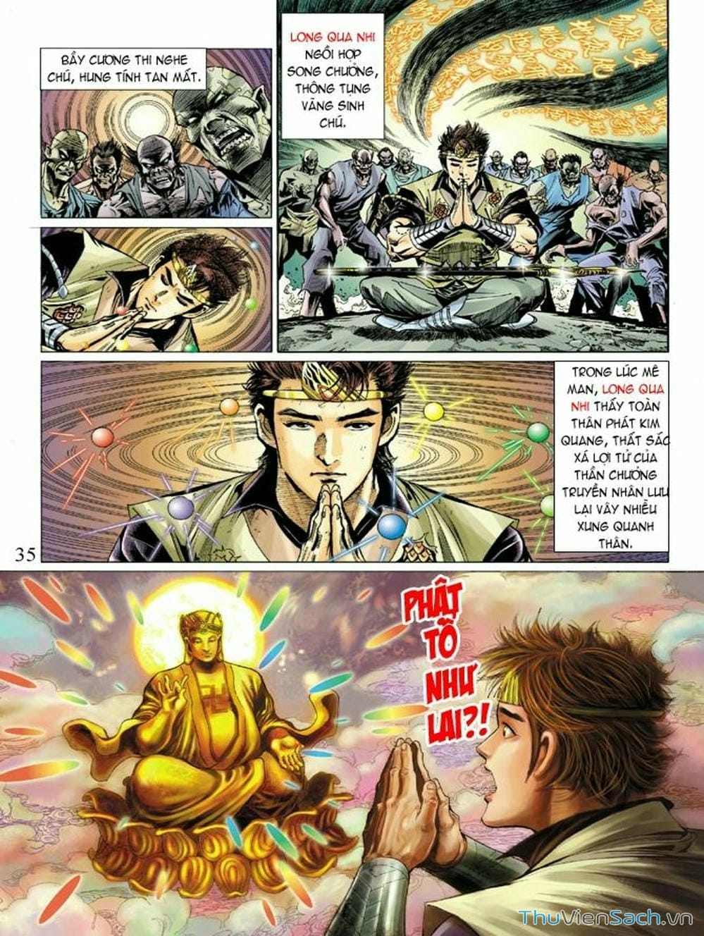 Truyện Tranh Thiên Tử Truyền Kỳ: Như Lai Thần Chưởng trang 2