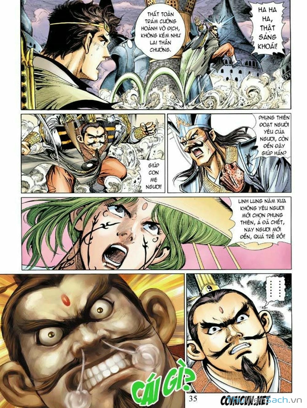 Truyện Tranh Thiên Tử Truyền Kỳ: Như Lai Thần Chưởng trang 2