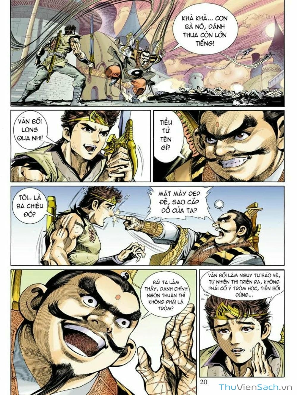 Truyện Tranh Thiên Tử Truyền Kỳ: Như Lai Thần Chưởng trang 2