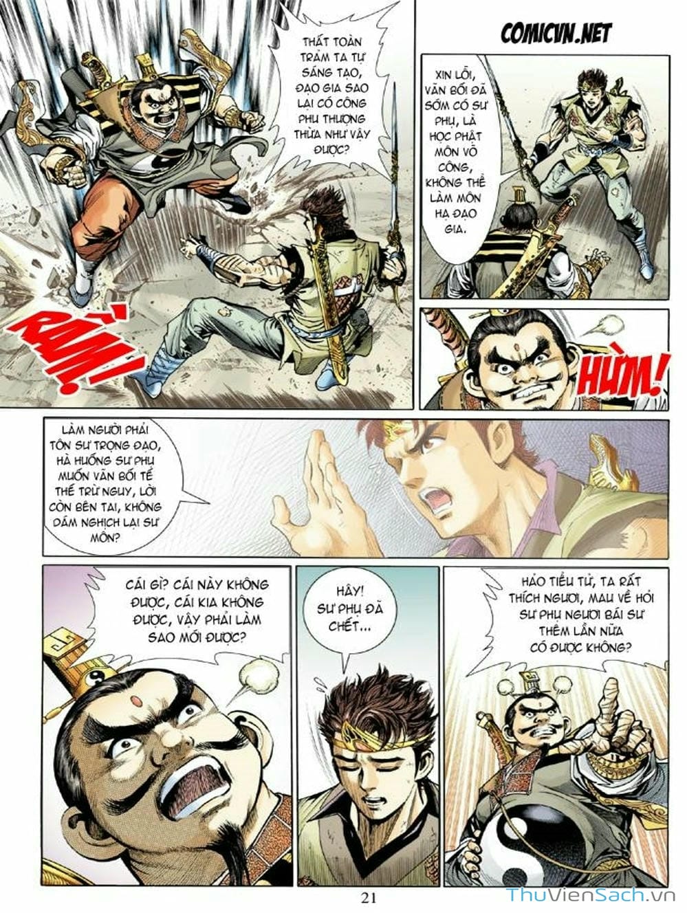 Truyện Tranh Thiên Tử Truyền Kỳ: Như Lai Thần Chưởng trang 2