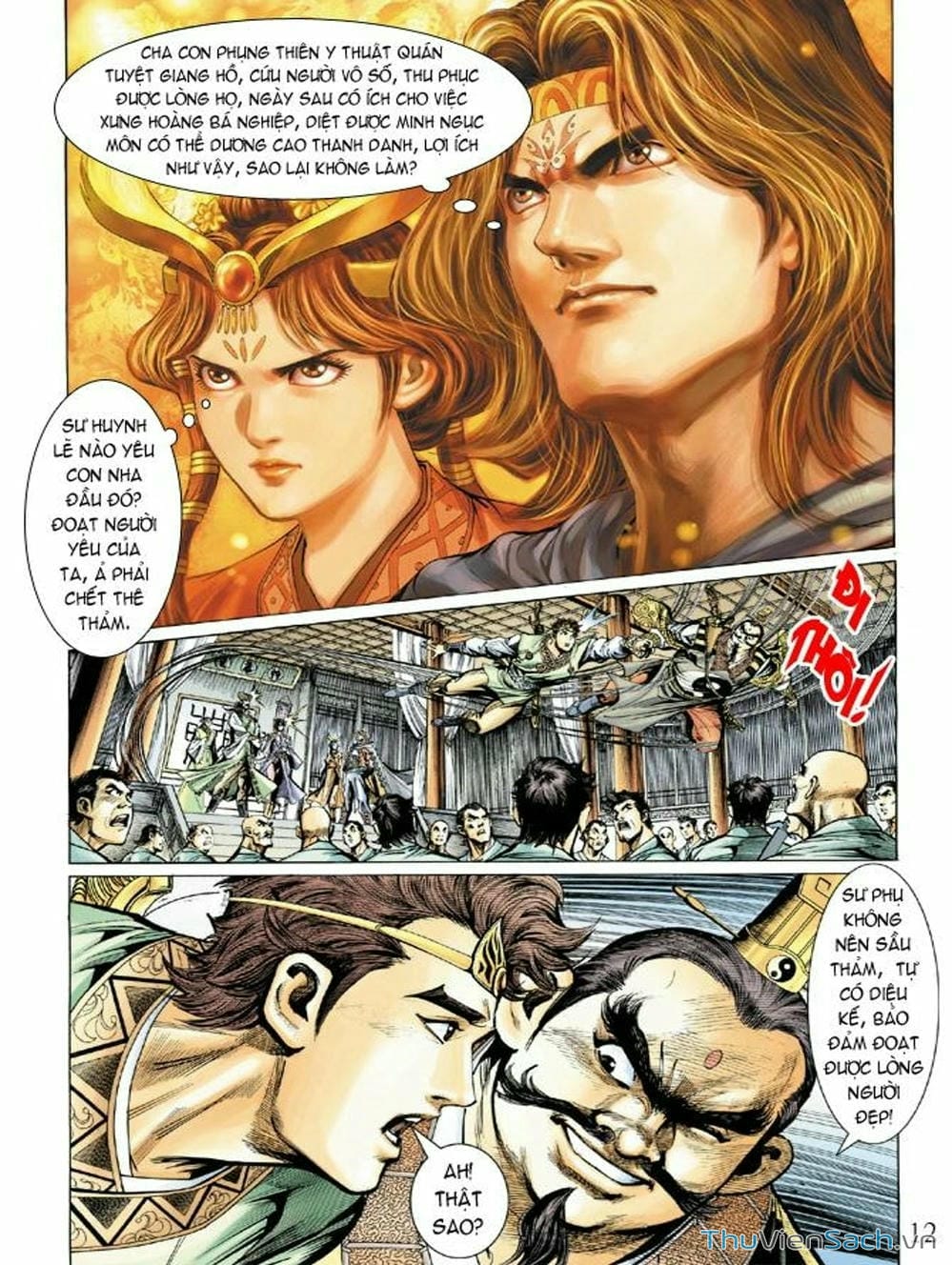 Truyện Tranh Thiên Tử Truyền Kỳ: Như Lai Thần Chưởng trang 2