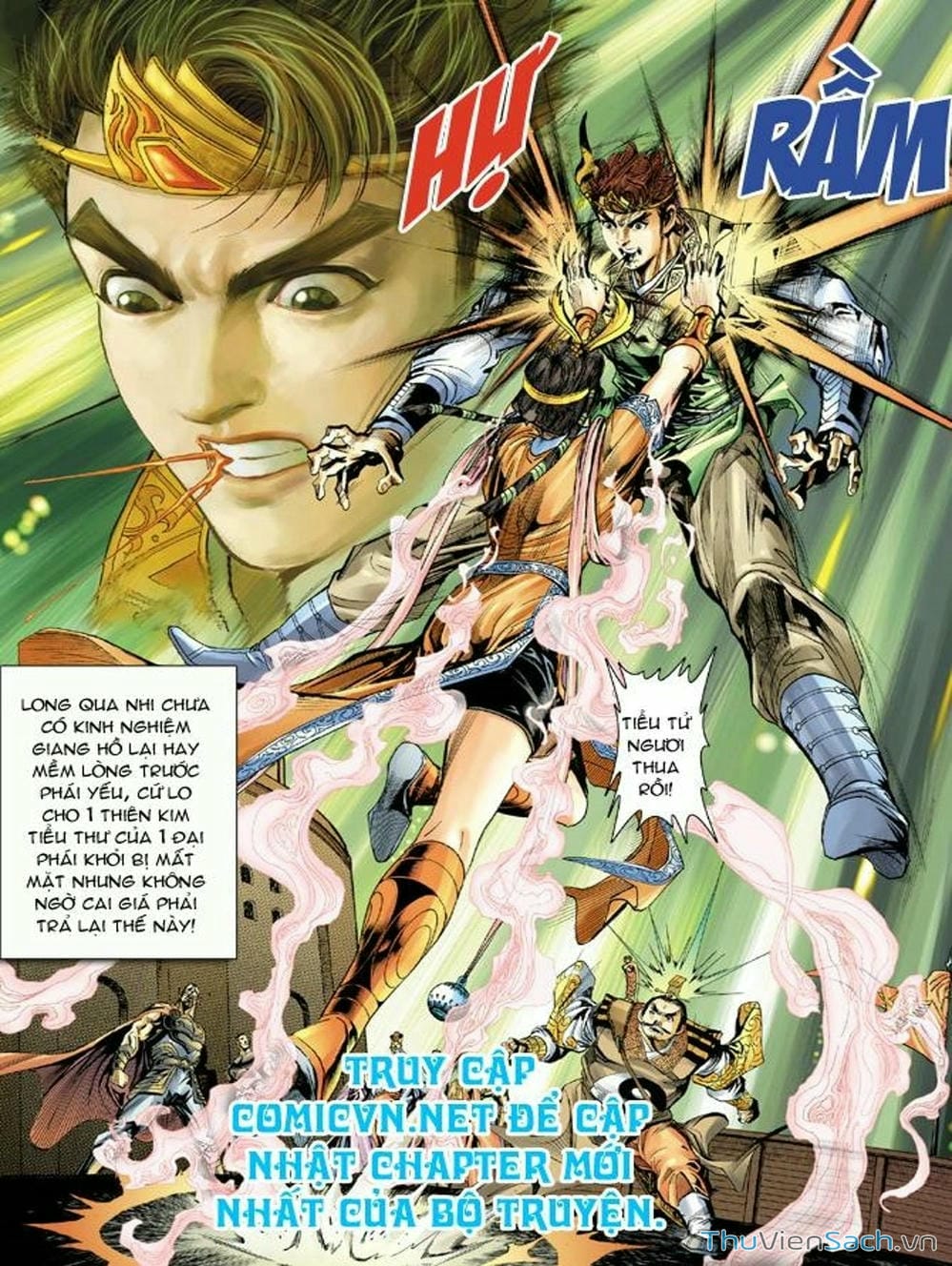 Truyện Tranh Thiên Tử Truyền Kỳ: Như Lai Thần Chưởng trang 2