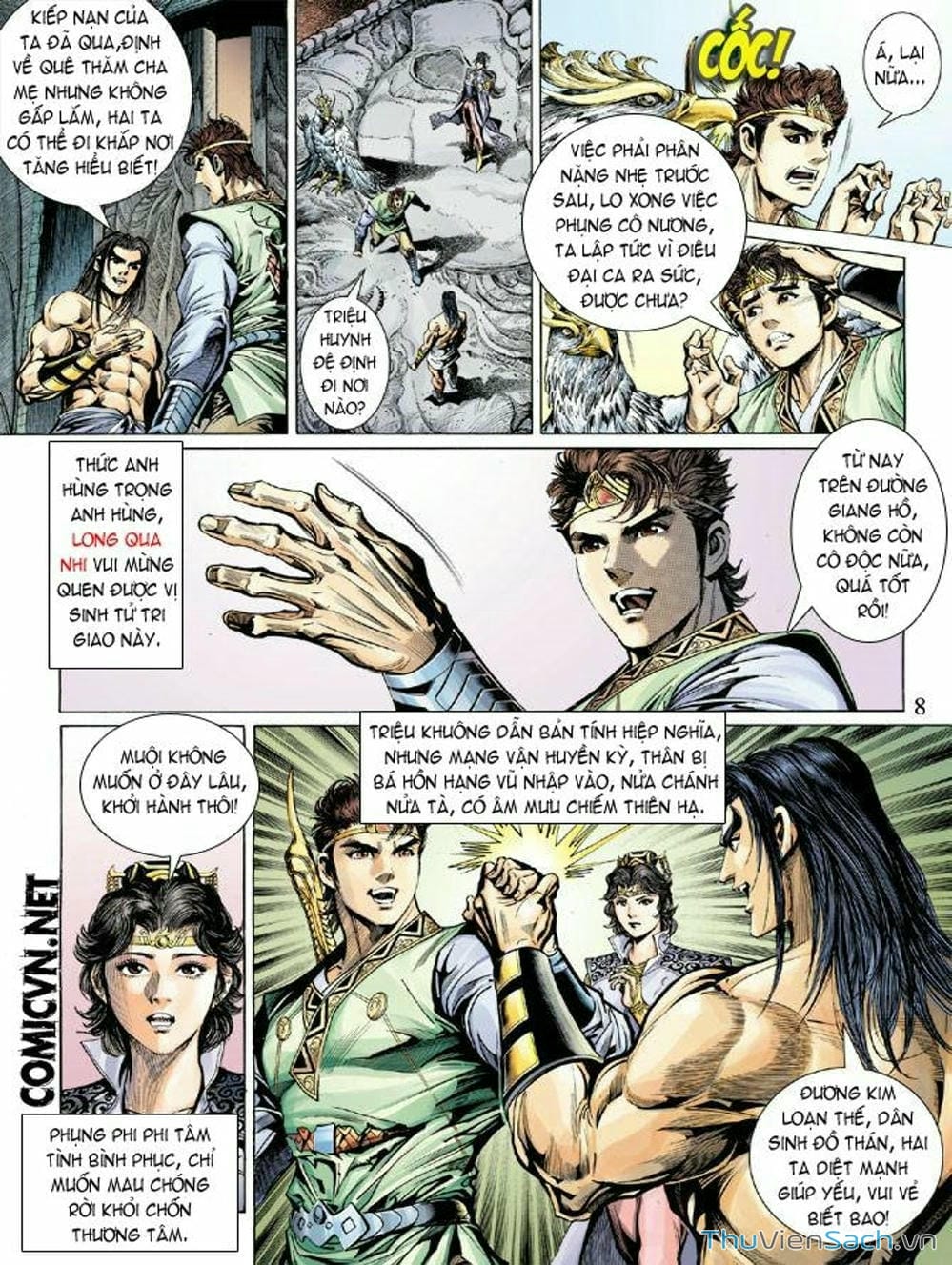 Truyện Tranh Thiên Tử Truyền Kỳ: Như Lai Thần Chưởng trang 2